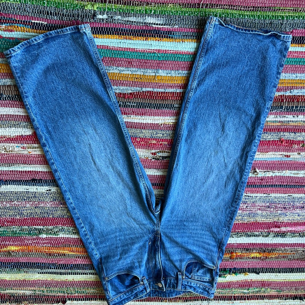 H&M Wide Blue Denim Jeans
